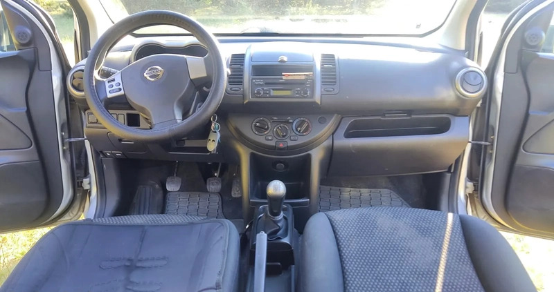 Nissan Note cena 8700 przebieg: 163600, rok produkcji 2006 z Elbląg małe 46